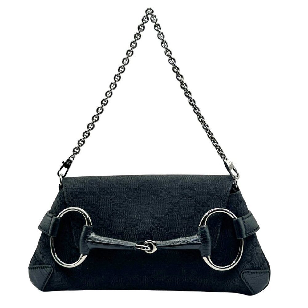 •SOLD•Gucci Vintage Horsebit Shoulder Bag and Clutch, Tom Ford Era